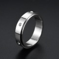 Miniatyrbilde 1 av 6: anti ångest spinner fidget roterande ring ringar størrelse 6/16,4 mm