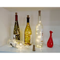 Miniatyrbild 6 av 8: 1 meter led ljusslinga för flaska 2 stycken pack kall vit 10 LED