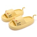 Miniatyrbillede 1 af 6: bløde hjemmesko slides sandaler sko hjemmesko børn hjemmesko gul 170