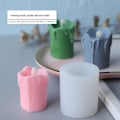 Miniatyrbillede 1 af 5: lysforme lys stearinlys gør-det-selv-forme i silikoneform mj62 små tårer