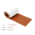 Pikkukuva 1 / 4: itseliimautuva nahka korjaus nahan korjaus nahka korjaus korjaus leatherla vaalean ruskea 20*28cm 1kpl