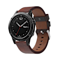 Miniatyrbillede 2 af 5: armbånd læder Garmin Fenix ​​7/6/5 22mm rød orange