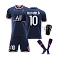 Pikkukuva 1 / 2: jalkapallosetti jalkapallopaita neymar jr, jossa jalkapallosukat ja jalat aikuisten xl