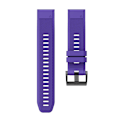 Pikkukuva 1 / 6: rannekoru silikoni Garmin Fenix ​​5/6/7 22mm violetti