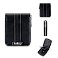 Miniatyrbillede 1 af 6: Baellerry RFID Blokerende Slim Tegnebog til Mænd - Multi Card Slots sort