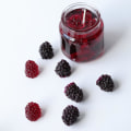Miniatyrbillede 4 af 6: lysforme lys stearinlys gør-det-selv-forme i silikoneform mj07 mulberry frugt