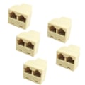 Miniatyrbilde 3 av 5: Treveiskoppling 8P/8C RJ45 Splitter