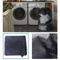 Miniatyrbilde 5 av 10: Veske stor vaskepose nettpose klespose 60x90cm hvit sort 2stk 2stk/sort1＋hvit
