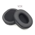 Miniatyrbilde 1 av 3: øreputer / hodebåndsputer til Razer BlackShark V2X V2Pro V2SE v2x svart proteinskinn