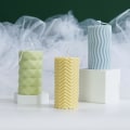 Miniatyrbilde 5 av 6: lysformar lys stearinljus DIY gjutformar i silikonform br-422