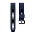 Pikkukuva 1 / 6: rannekoru silikoni Garmin Fenix ​​5/6/7 22mm sininen B