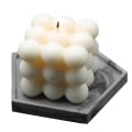 Miniatyrbillede 5 af 5: lysforme lys stearinlys gør-det-selv-forme i silikoneform mj24 rubiks terning