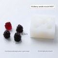 Miniatyrbillede 1 af 6: lysforme lys stearinlys gør-det-selv-forme i silikoneform mj07 mulberry frugt