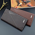 Miniatyrbillede 7 af 9: Baellerry PU læder mænd tegnebøger Business Design Pung Card mørk kaffe 18,5 cm * 9 cm * 1,8 cm