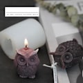 Miniatyrbillede 1 af 5: lysforme lys stearinlys gør-det-selv-forme i silikoneform mj65 trompetugle