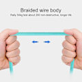 Miniatyrbild 7 av 11: vinklad 90 graders laddare kabel USB a till USB c / iPhone Light (Lightning) vit 2 meter