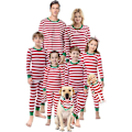 Miniatyrbillede 1 af 7: Juletøj julepyjamas familie pyjamasbukser juletrøje rød pyjamas se børn 6
