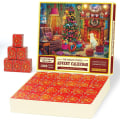 Miniatyrbillede 1 af 9: 2023 Jule-adventskalenderpuslespil Julepuslespil 24 dages nedtælling stil 3