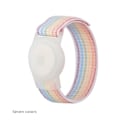 Pikkukuva 5 / 5: airtag armband nylon lapsille vaaleankeltainen 220mm