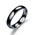 Miniatyrbilde 3 av 6: Titanring i rustfritt stål | Polert innvendig og utvendig, herretilbehør 2 mm lilla nr. 6