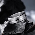 Miniatyrbillede 1 af 6: anti-angst spinner fidget roterende ring ringe Koko 8 / 18,2 mm