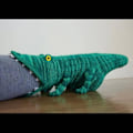 Miniatyrbild 4 av 5: Jul Stickade Strumpor 4 par Karp Kameleont Krokodil Haj
