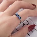 Miniatyrbillede 6 af 6: anti-angst spinner fidget roterende ring ringe justerbar