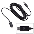 Miniatyrbillede 2 af 4: USB-opladerkabel til Playstation 4 / PS4, Xbox One controller, 3m