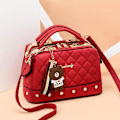 Miniatyrbild 8 av 10: Kvinnors Messenger Crossbody Bag Läder Lyx Designer Väskor Dam H Mörkblå 25cm*13cm*16cm