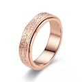 Miniatyrbillede 1 af 7: Farverig roterende partner med perlesand - unik romantisk gave 6m rosa guld nr. 6