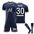 Miniatyrbild 1 av 2: fotbollströja/fotbollskläder messi för barn/vuxen med fotbollsst Vuxen S