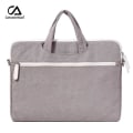 Miniatyrbillede 6 af 8: computertaske computertaske / etui til bærbar laptop lysegrå 15 tommer