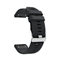 Miniatyrbillede 1 af 6: armbånd silikone Garmin Fenix ​​​​7pro/fenix 5/6 instinkt sort