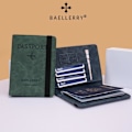 Miniatyrbild 4 av 7: Baellerry RFID Passport Holder Reseplånbok för kvinnor - sandblä kaffe