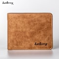 Miniatyrbild 9 av 10: Baellerry kort stil Mens plånböcker visitkortshållare PU läder B Grå färg 12cm*9.8cm*1.2cm