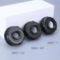 Miniatyrbillede 4 af 6: ibc tank adapter ibc kobling ibc tilslutning ibc tank adapter s60*6 til 1,2 tommer sort