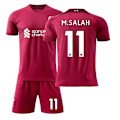 Miniatyrbillede 1 af 2: fodboldtrøje fodboldtøj børn liverpool salah 11 #26