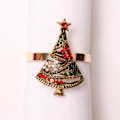 Miniatyrbillede 1 af 6: Servietringe Jul Thanksgiving Holidays Julepynt Julepynt ca 6 stk / juletræ 1