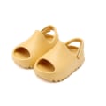 Miniatyrbillede 1 af 7: bløde hjemmesko slides sandaler sko hjemmesko børn hjemmesko gul 140 (indvendig længde 12,5-13 cm)