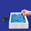 Miniatyrbild 4 av 6: Jul presenter julklappar magnet leksak pusselspel magneter bräds 2 st (typ rep)