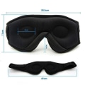 Miniatyrbild 3 av 10: Ögonmask hörlurar sovhörlurar music eyemask sömnhörlurar trådlös Rosa