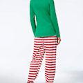 Miniatyrbild 4 av 7: julkläder julpyjamas familj pyjamasbyxor jultröja pyjamas set Barn 6T
