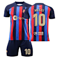 Miniatyrbild 1 av 2: fotbollströja fotbollskläder barn messi barcelona 10 #22
