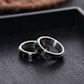 Miniatyrbillede 3 af 5: anti-angst spinner fidget roterende ring ringe Koko 8 / 18,2 mm