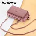 Miniatyrbild 9 av 10: Baellerry Läder Axelväskor Dam Mode Crossbody Väska Telefonväsko Grön 20cm*11cm*6cm