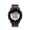 Miniatyrbillede 5 af 5: armbånd læder Garmin forerunner 935/945 fenix 7/6/5 rød orange