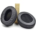 Miniatyrbilde 3 av 6: øreputer hodetelefonputer pads for Turtle Beach Recon 200 sort stoff/pu