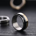Miniatyrbillede 5 af 6: anti-angst spinner fidget roterende ring ringe Koko 9/19mm