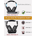 Pikkukuva 3 / 6: korvatyynyt tai päätyyny Logitech astro A50 Gen3:lle jäähdytysgeeli