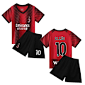 Miniatyrbild 1 av 2: AC Milan Home #10 Rafael Leao Fotbollssats för barn och vuxna - #18 (110CM)